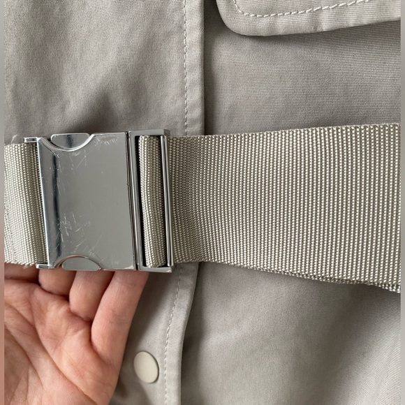 Lululemon Always There Short Trench Coat-Raw Linen - Picture 3 of 7